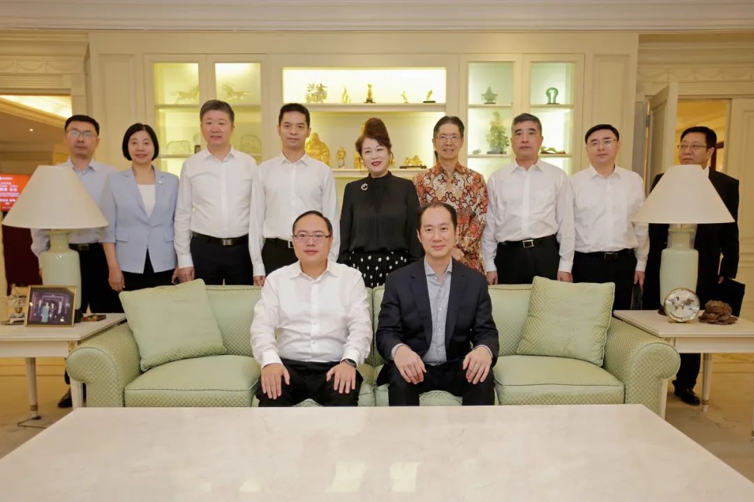 江蘇鹽城市、如東縣政府領導率團訪問金光集團雅加達總部